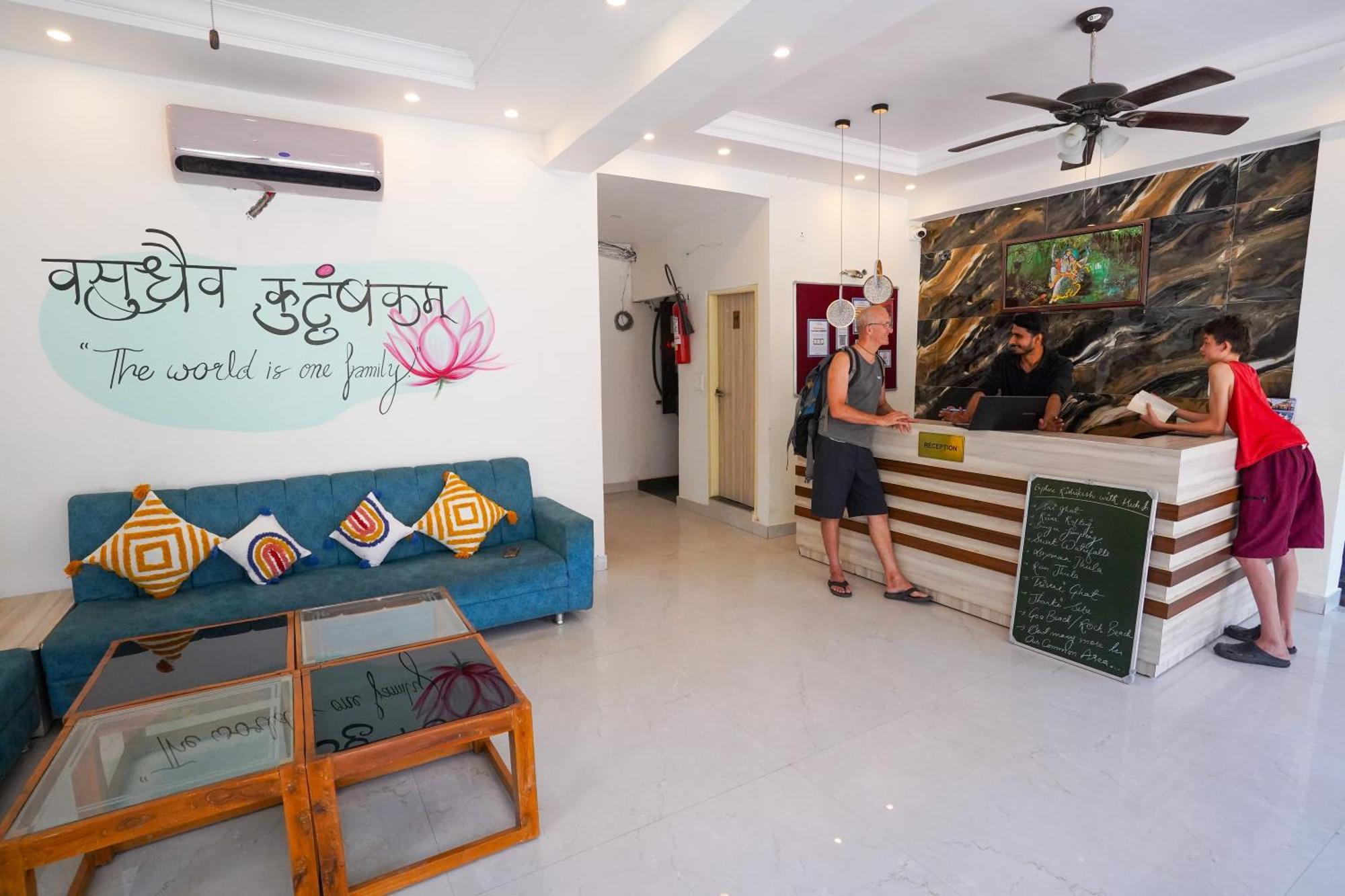 Hostel Hide-In Rishikesh, Laxman Jhula Exterior foto