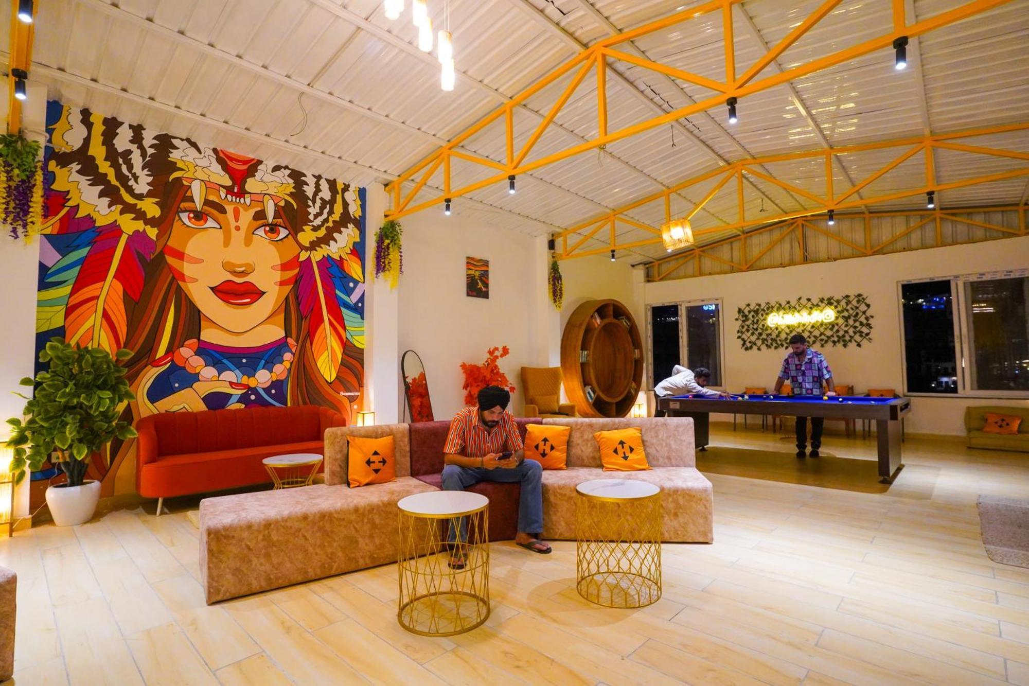 Hostel Hide-In Rishikesh, Laxman Jhula Exterior foto