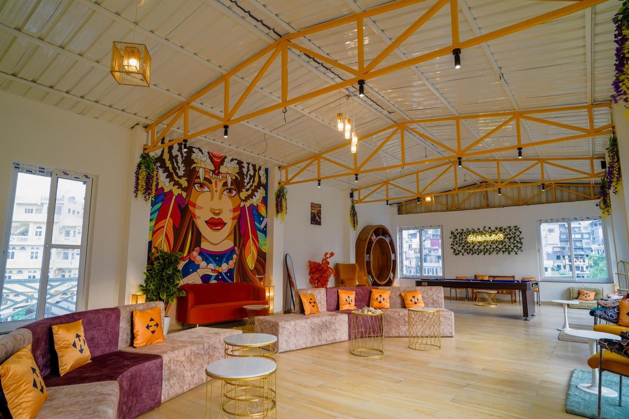 Hostel Hide-In Rishikesh, Laxman Jhula Exterior foto